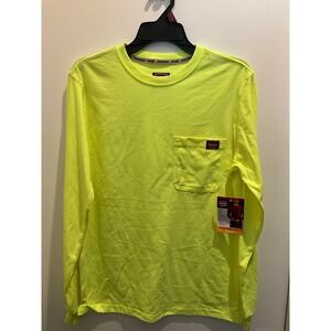 Wrangler Workwear Men's Long Sleeve Heavyweight Pocket T-Shirt, Size S